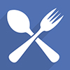 fork and spoon clipart